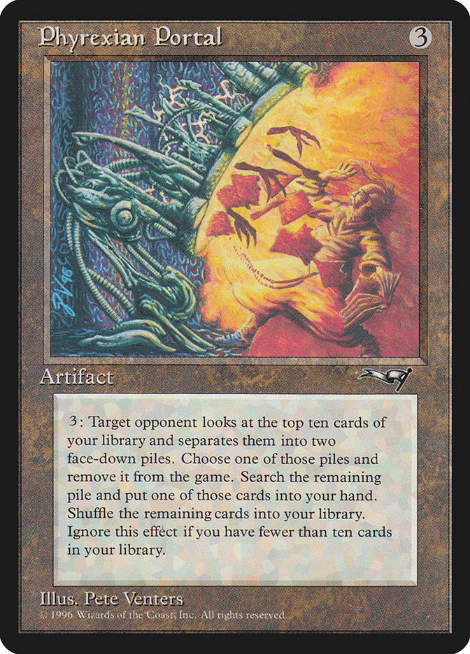 Magic the Gathering Card - Phyrexian Portal - MTG Circle