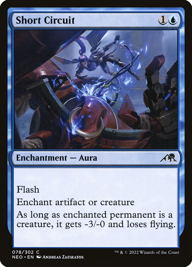 Magic the Gathering Card - Short Circuit - MTG Circle