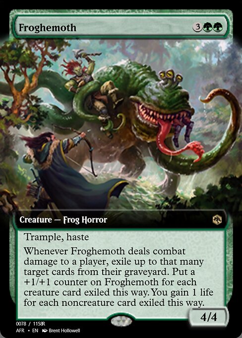 Magic the Gathering Card - Froghemoth - MTG Circle