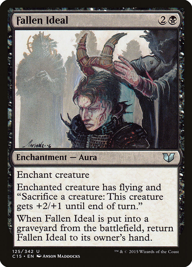 Magic the Gathering Card - Fallen Ideal - MTG Circle