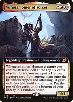 Magic the Gathering Card - Winota, Joiner of Forces - MTG Circle