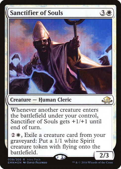 Magic the Gathering Card - Sanctifier of Souls - MTG Circle