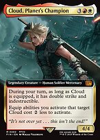 Magic the Gathering Card - Cloud, Planet's Champion - MTG Circle