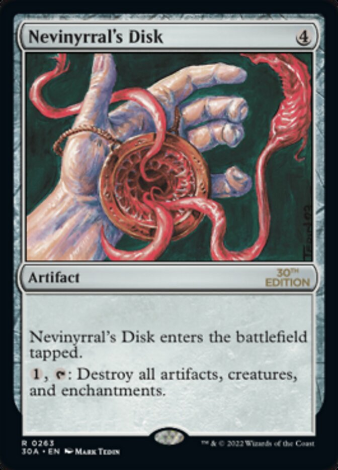 Magic the Gathering Card - Nevinyrral's Disk - MTG Circle