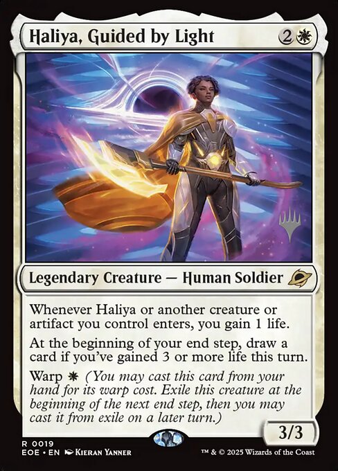 Magic the Gathering Card - Haliya, Guided by Light - MTG Circle