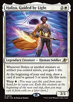 Magic the Gathering Card - Haliya, Guided by Light - MTG Circle