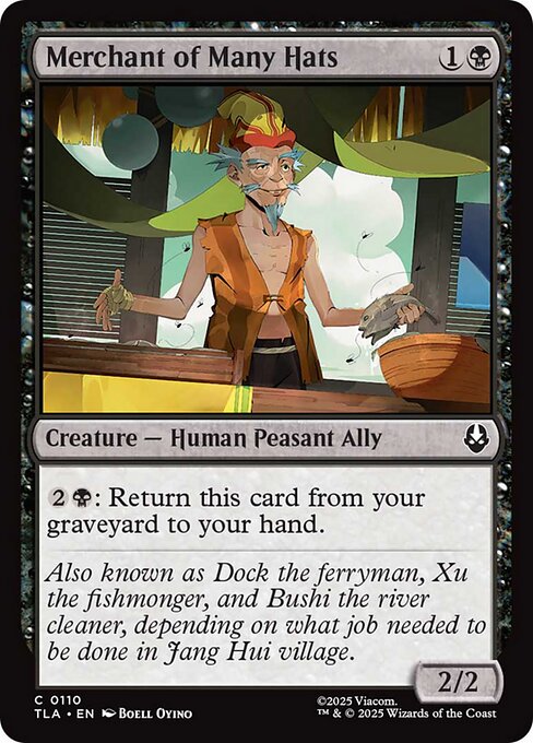 Magic the Gathering Card - Merchant of Many Hats - MTG Circle