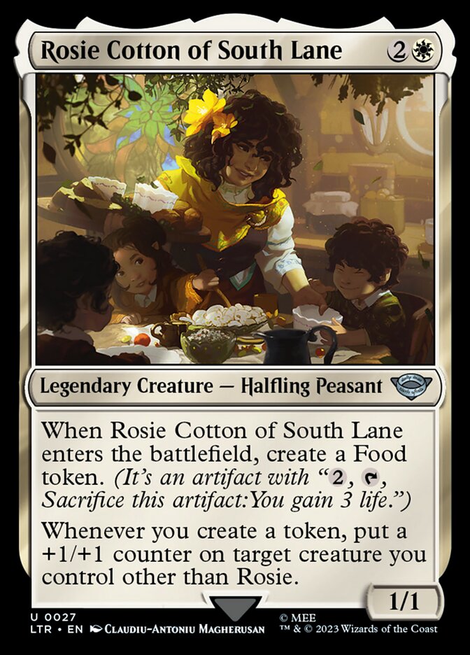 Magic the Gathering Card - Rosie Cotton of South Lane - MTG Circle