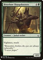 Magic the Gathering Card - Bitterbow Sharpshooters - MTG Circle