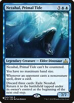 Magic the Gathering Card - Nezahal, Primal Tide - MTG Circle