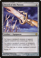 Magic the Gathering Card - Sword of the Paruns - MTG Circle