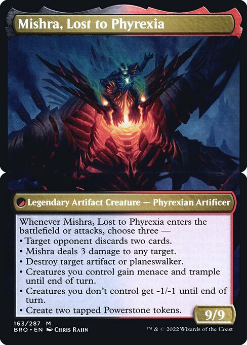 Magic the Gathering Card - Mishra, Lost to Phyrexia - MTG Circle