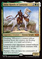 Magic the Gathering Card - Sidar Kondo of Jamuraa - MTG Circle