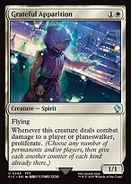 Magic the Gathering Card - Grateful Apparition - MTG Circle