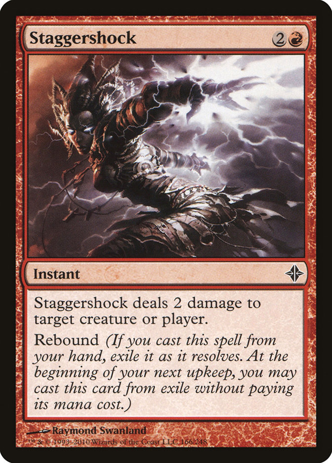 Magic the Gathering Card - Staggershock - MTG Circle