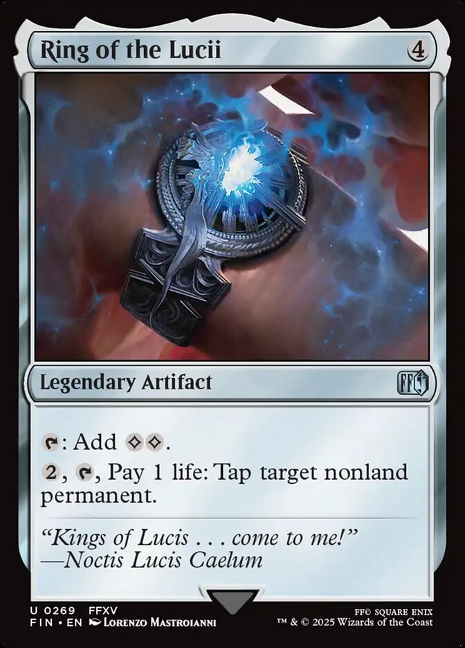 Magic the Gathering Card - Ring of the Lucii - MTG Circle