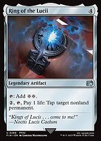 Magic the Gathering Card - Ring of the Lucii - MTG Circle