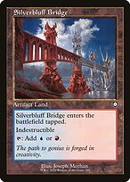 Magic the Gathering Card - Silverbluff Bridge - MTG Circle