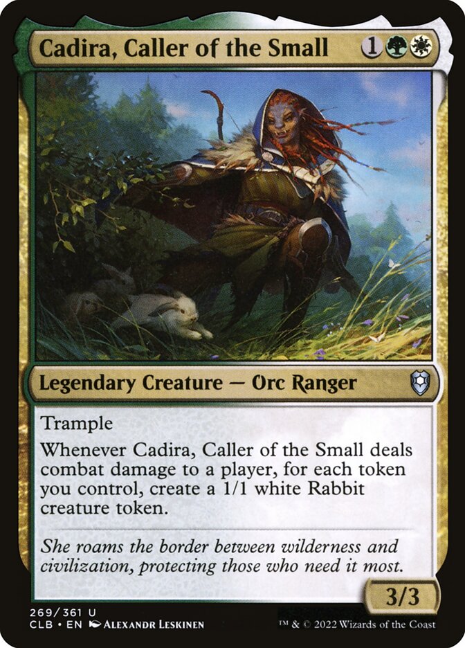 Magic the Gathering Card - Cadira, Caller of the Small - MTG Circle