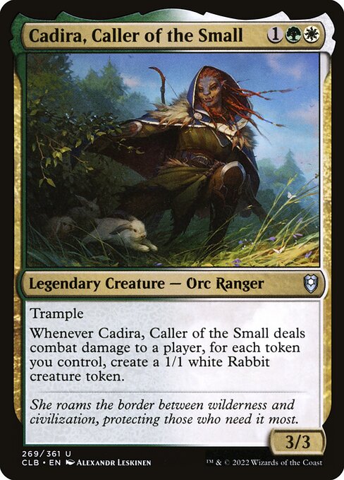 Magic the Gathering Card - Cadira, Caller of the Small - MTG Circle