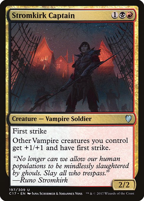 Magic the Gathering Card - Stromkirk Captain - MTG Circle