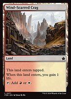 Magic the Gathering Card - Wind-Scarred Crag - MTG Circle