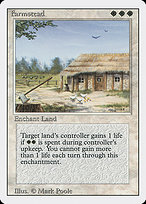 Magic the Gathering Card - Farmstead - MTG Circle