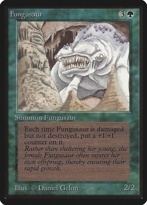 Magic the Gathering Card - Fungusaur - MTG Circle
