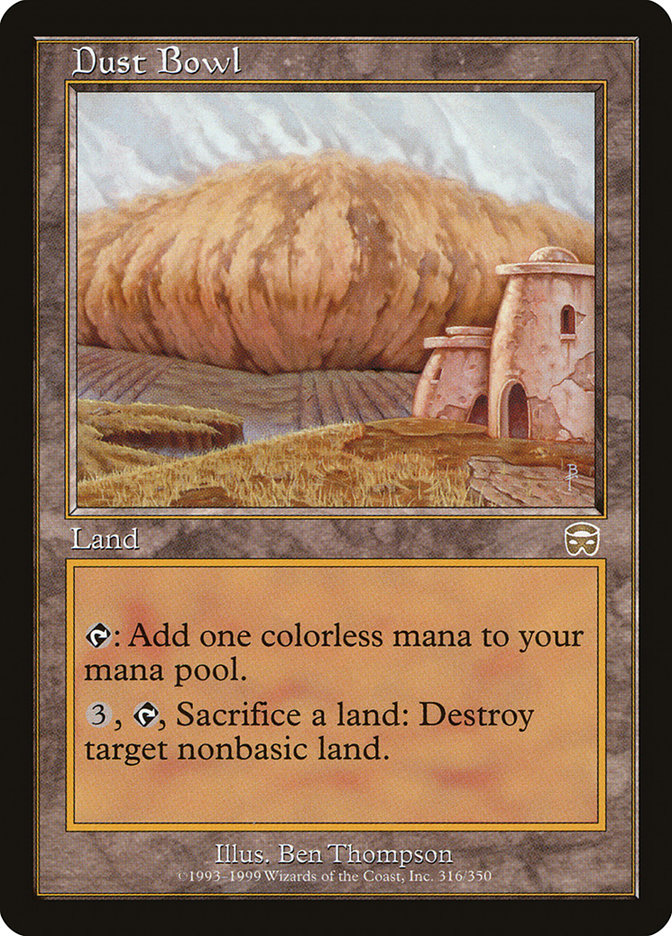 Magic the Gathering Card - Dust Bowl - MTG Circle