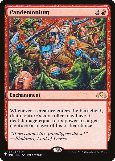 Magic the Gathering Card - Pandemonium - MTG Circle