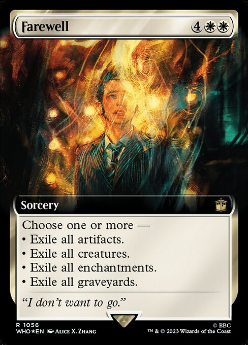 Magic the Gathering Card - Farewell - MTG Circle