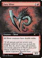 Magic the Gathering Card - Fury Sliver - MTG Circle