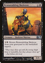 Magic the Gathering Card - Reassembling Skeleton - MTG Circle