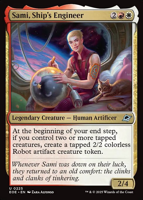 Magic the Gathering Card - Sami, Ship's Engineer - MTG Circle