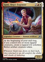 Magic the Gathering Card - Sami, Ship's Engineer - MTG Circle