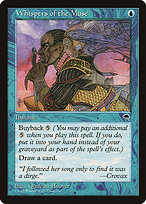 Magic the Gathering Card - Whispers of the Muse - MTG Circle