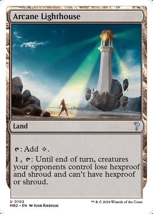 Magic the Gathering Card - Arcane Lighthouse - MTG Circle