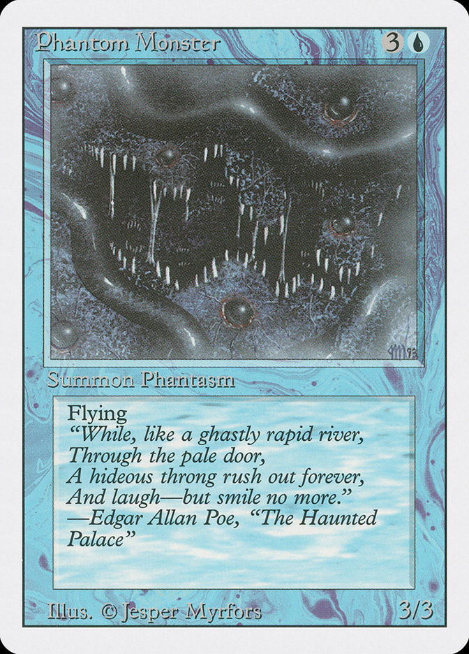 Magic the Gathering Card - Phantom Monster - MTG Circle