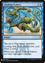 Magic the Gathering Card - Choking Tethers - MTG Circle