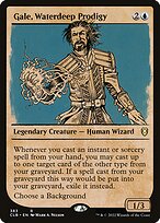 Magic the Gathering Card - Gale, Waterdeep Prodigy - MTG Circle