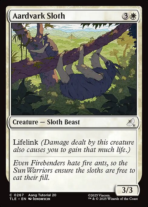 Magic the Gathering Card - Aardvark Sloth - MTG Circle