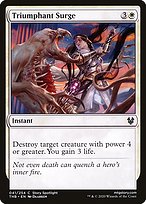Magic the Gathering Card - Triumphant Surge - MTG Circle