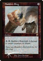 Magic the Gathering Card - Aladdin's Ring - MTG Circle