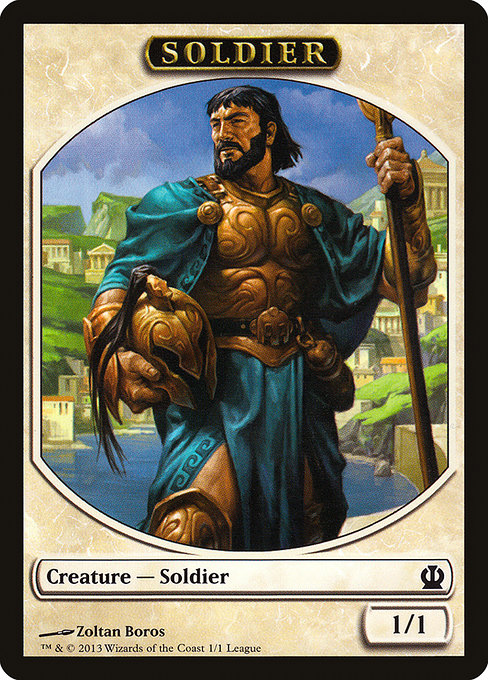 Magic the Gathering Card - Soldier - MTG Circle