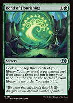 Magic the Gathering Card - Bond of Flourishing - MTG Circle