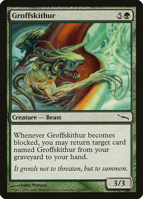 Magic the Gathering Card - Groffskithur - MTG Circle