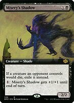 Magic the Gathering Card - Misery's Shadow - MTG Circle