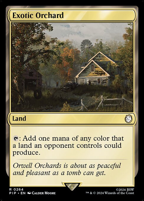 Magic the Gathering Card - Exotic Orchard - MTG Circle