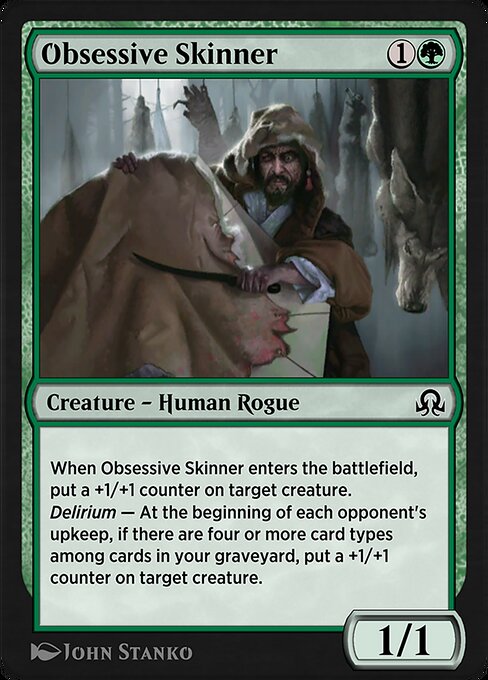 Magic the Gathering Card - Obsessive Skinner - MTG Circle