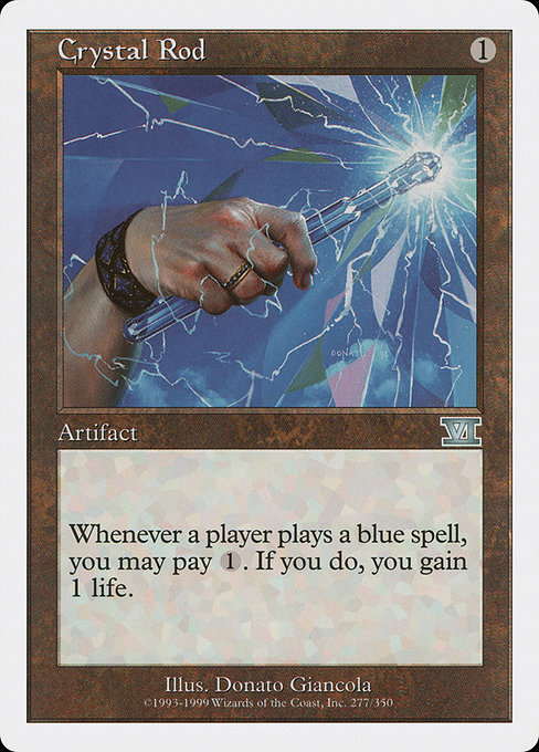 Magic the Gathering Card - Crystal Rod - MTG Circle